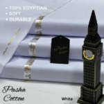 Pasha Premium Quality Soft Egyptian Cotton | White