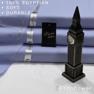 Pasha Premium Quality Soft Egyptian Cotton | Cornflower Blue