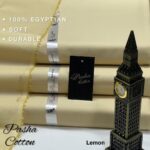 Pasha Premium Quality Soft Egyptian Cotton | Lemon