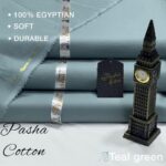 Pasha Premium Quality Soft Egyptian Cotton | Teal Green