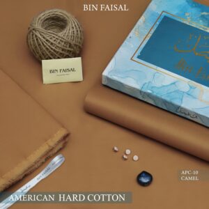 Elite Gold American Polo Cotton – Bin Faisal Men's Suit | Camel | APC-10