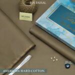 Elite Gold American Polo Cotton – Bin Faisal Men's Suit | Lite Brown | APC-16