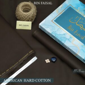 Elite Gold American Polo Cotton – Bin Faisal Men's Suit | Chocolate Brown | APC-18