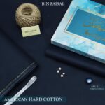 Elite Gold American Polo Cotton – Bin Faisal Men's Suit | Dark Navy Blue | APC-3