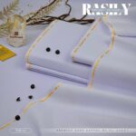Gul Ahmed Rasily Soft Cotton – Unstitched Men's Suit | White