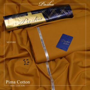 Pasha Premium Quality Pima Cotton | Mustard