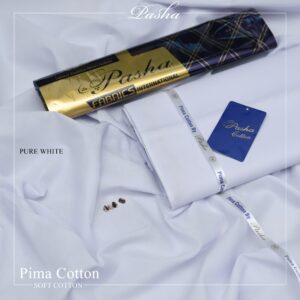 Pasha Premium Quality Pima Cotton | Pure White